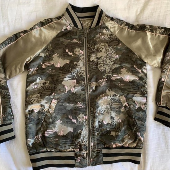 Vintage Members Only reversible bomber jacket - Picture 3 of 4